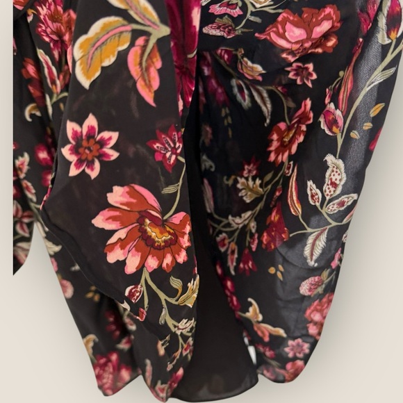 A.L.C. | Floral Wrap Mini Dress | Size 4 - Picture 6 of 10